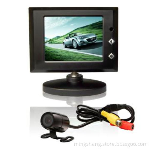 Wired/Wireless Car Rearview System with Licence Plate Camera and 2.7-